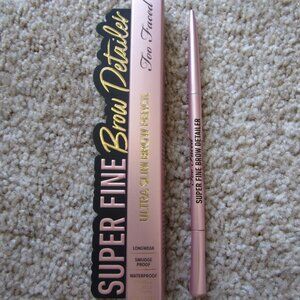 Too Faced Super Fine Brow Detailer Ultra Slim Brow Pencil Natural Blonde